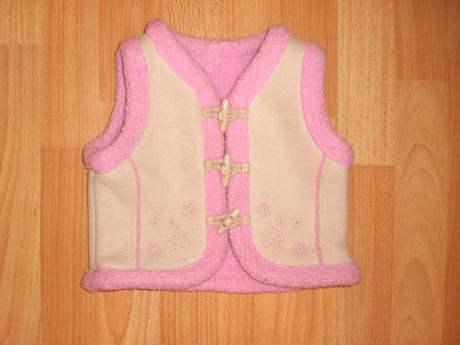 Dievčenské vesta, mini mode,68