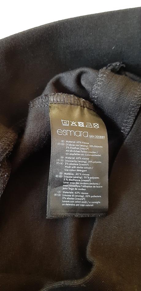 Čierne legíny esmara s 36/38, esmara,s