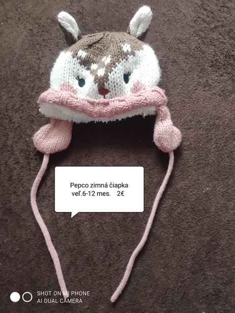 Zimná čiapka, pepco,74