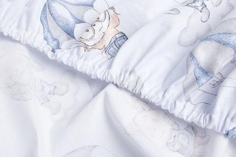 Sensillo bavlnená plachta s potlačou 60x120cm let, šírka (cm): 60,dĺžka (cm): 120