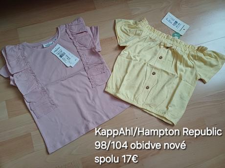 Nové veci s visačkou kappahl 98/104, kappahl,104