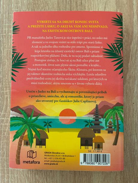 Kniha východ slnka na bali, 