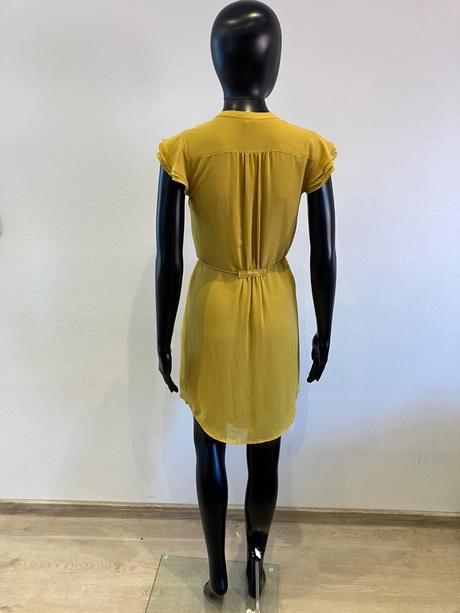 Dámske šaty horčicové h&m (xs), h&m,xs