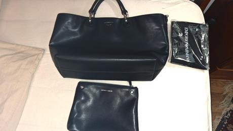 Čierna kabelka emporio armani,
