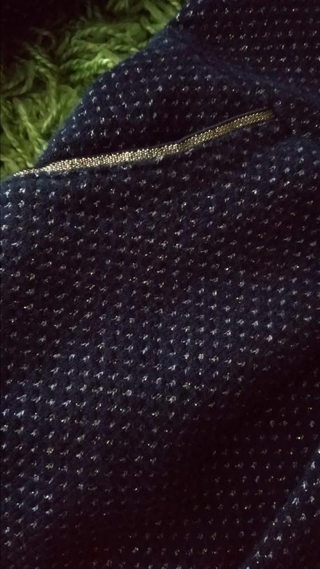 Čierne šaty so zlatými bodkami - veľ 110-116, h&m,110