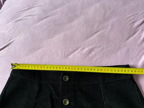 Ćierna hrubá sukňa, f&f,38