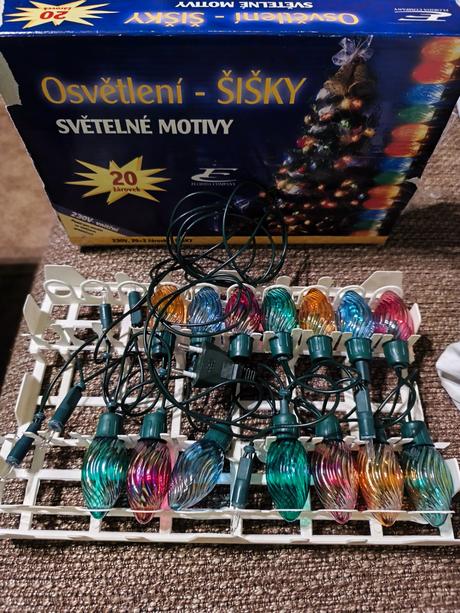 Retro sviečky na stromček, 