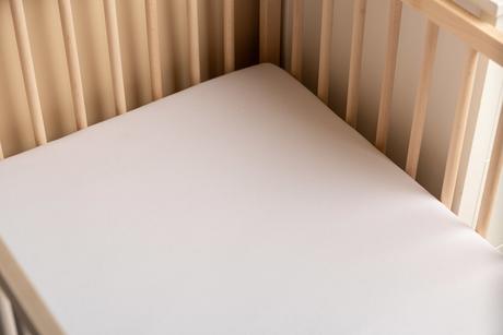 Sensillo jersey plachta deluxe 60x120xm biela, šírka (cm): 60,dĺžka (cm): 120
