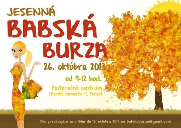 Babská burza 26.10.2013 v Senci