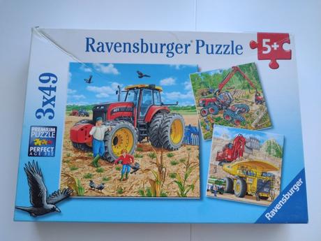 Puzzle pracovné stroje, 