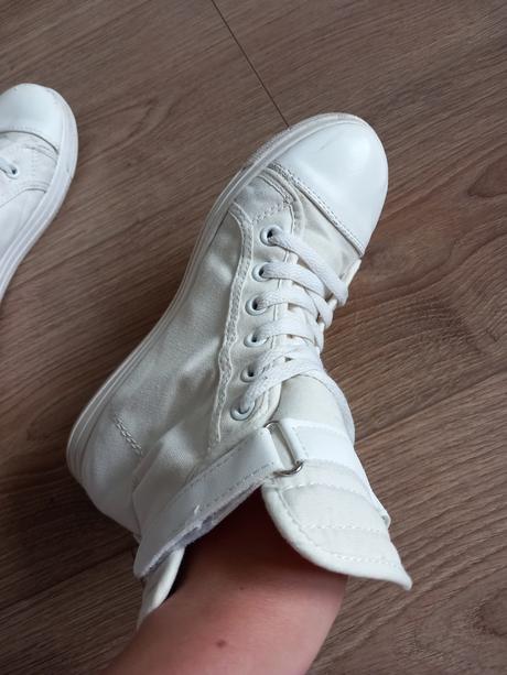 Biele vysoké tenisky 36, 36