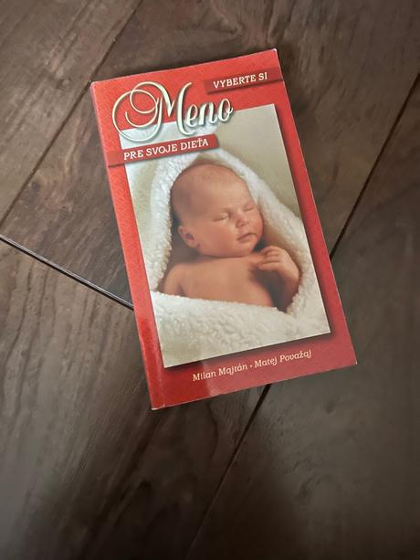 Kniha meno pre svoje dieťa, 