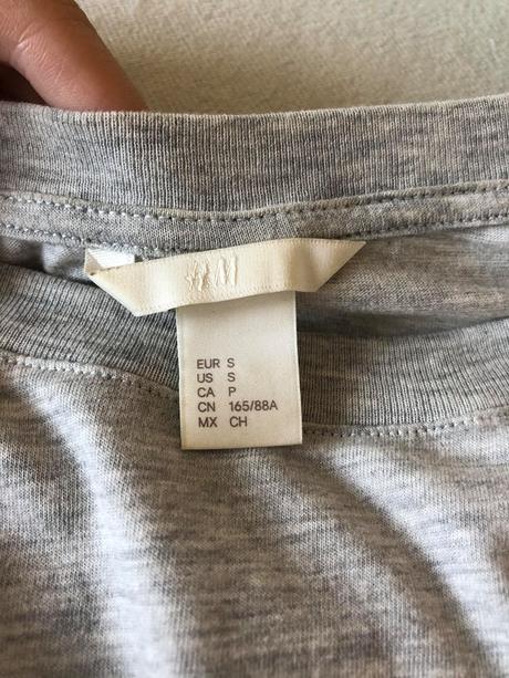 Tričko s ružami, h&m,s