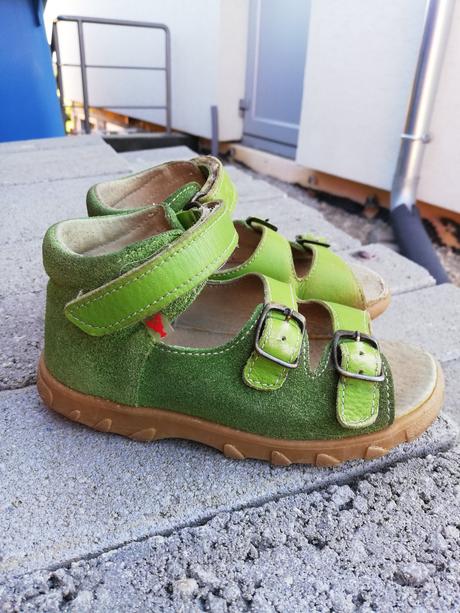 Kožené sandalky rak 25, rak,25