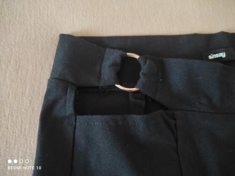 Nohavice flare+košeľa, s