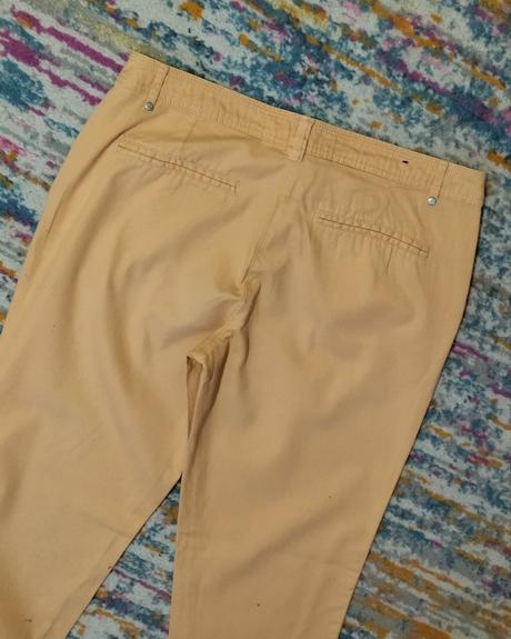 Broskyňové nohavice, new look,l