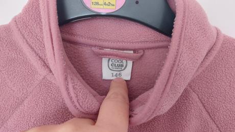 Flísová mikina, coolclub,146