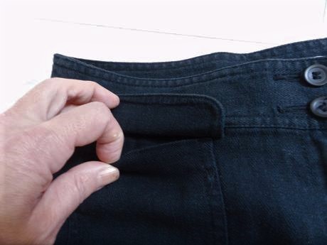 Ľanová nohavicová sukňa/bermudy, marks & spencer,42