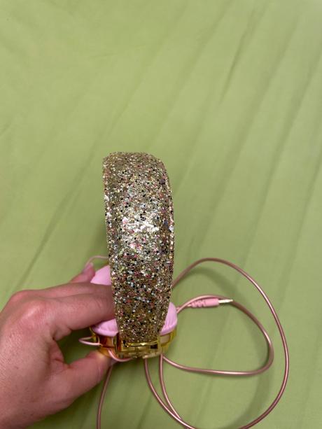 Sluchatka, ruzovo zlate, h&m, princess disney, 