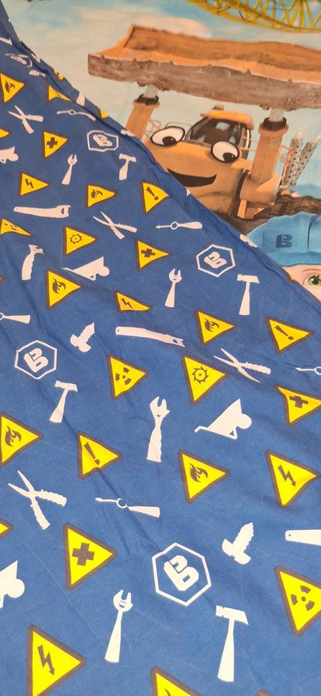 Obliecky bielizeň  bob stavitel, dĺžka (cm): 200