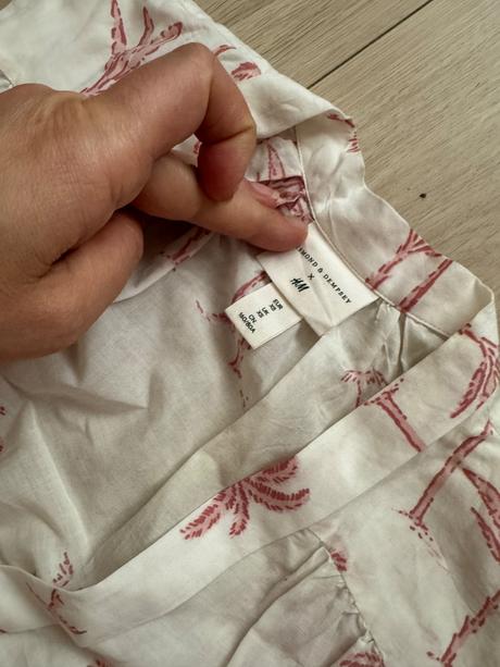 Letne palmove šaty, h&m,xs