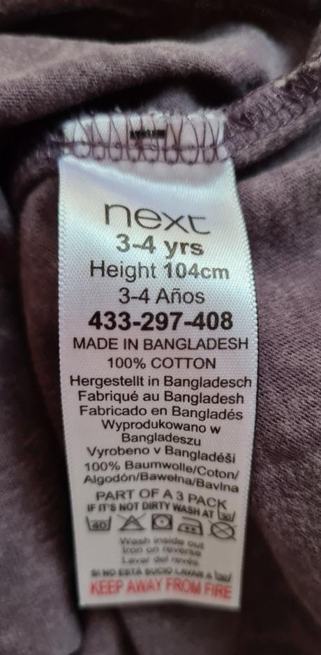 Tričko s dlhým rukávom pre dievča, next,104