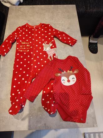 Overal +bavlnene body, 74