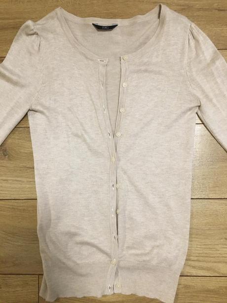 Svetrik na zapinanie, f&f,xs