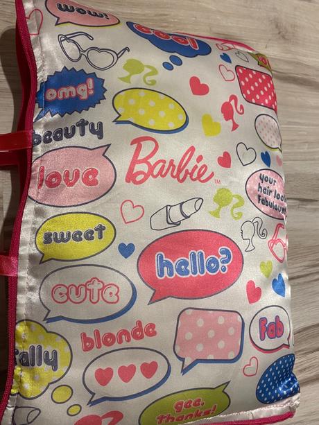Krásný vankúš - taška barbie,