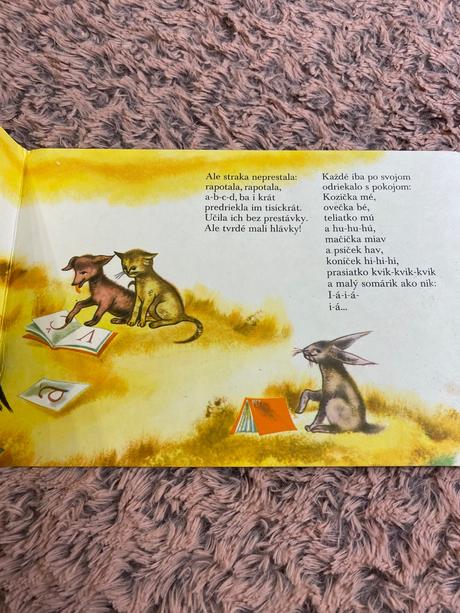 Straré retro leporelo do školy ľudmila podjavorins,