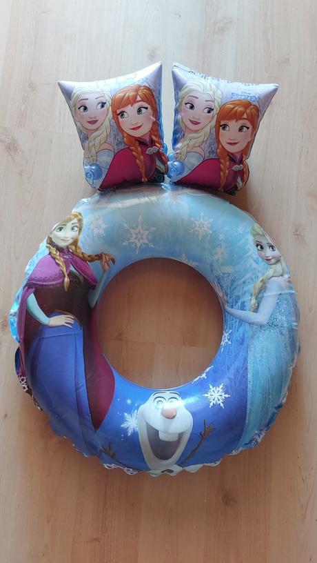 Frozen nafukovacie koleso a rukávniky 3-6r., 