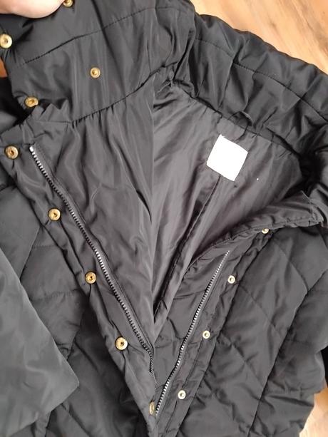 Cierna zimná bunda, xl