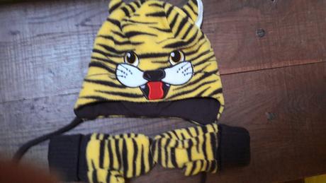 Čiapka a rukavice, h&m,62