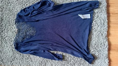 Tričko a svetrík predĺžený cipkovy orsay s nove, orsay,s