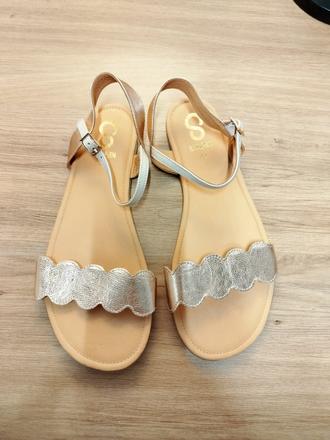 Shapen barefoot sandále jasmine rosegold, 42