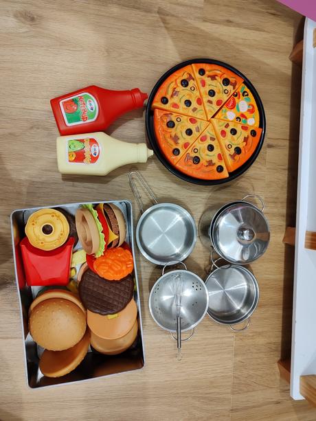 Drevena detska kuchynka woody, 