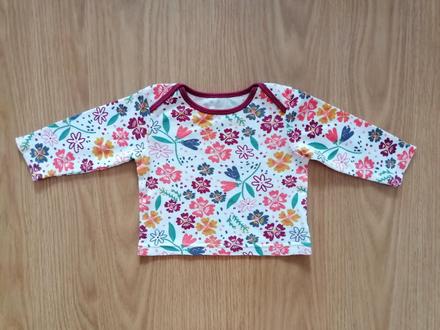 Kvetinkove tricko, nutmeg,68