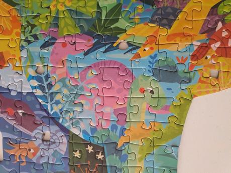 Puzzle dinosaurus - 295 kusov, 