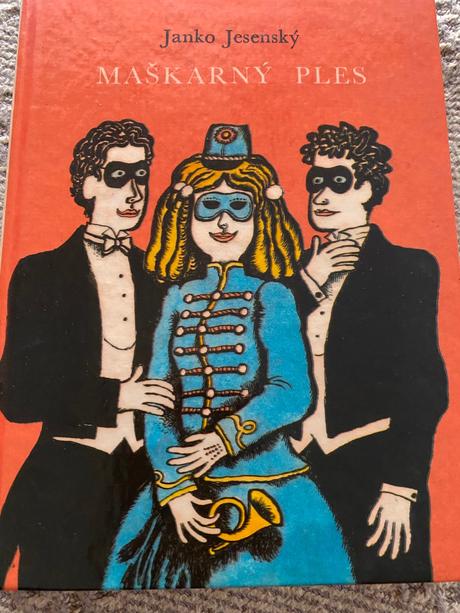 Retro stará kniha maškarný ples 1975 janko jesensk, 
