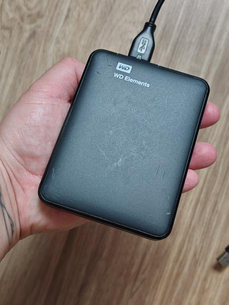 Externý hdd wd elements, 