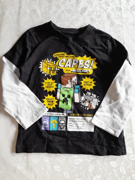 Tricko minecraft, m&co,110