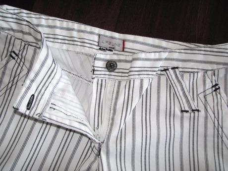 Nohavice s pásikmi, s