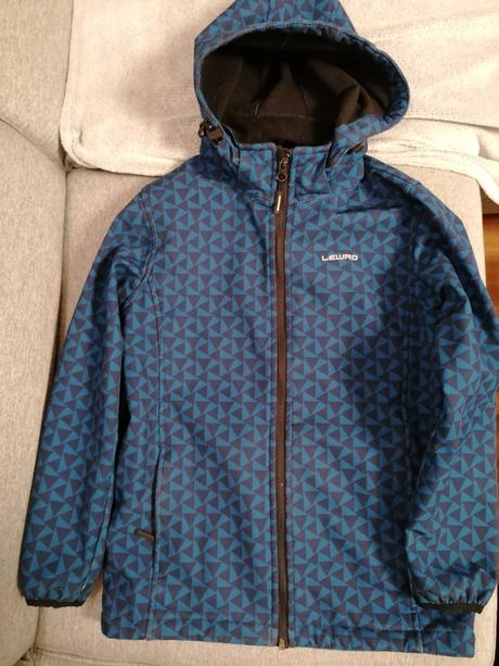 Softshelové vetrovka s flisom, lewro,146