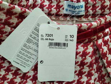 Nová sukňa mayoral s visačkou veľkosť 140, mayoral,140