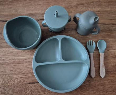 Detský silikónový riad, 