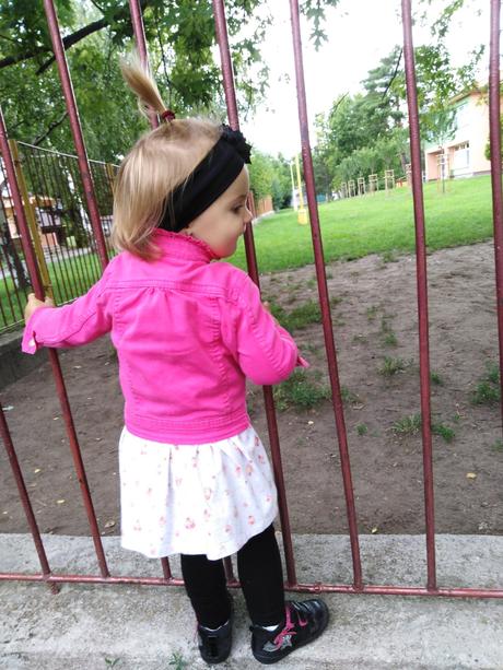 Riflova bundicka pink v. 98, geox bunda tmavomo, geox,98