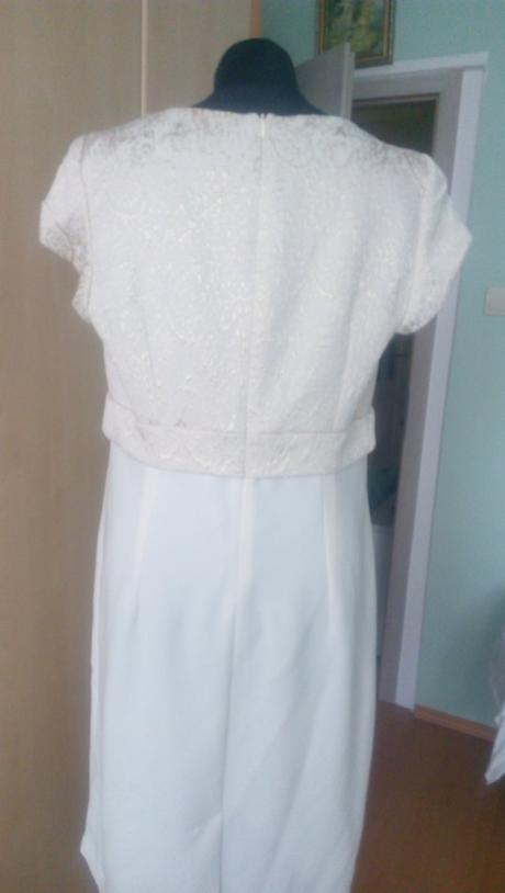 Splocenske šaty + bolerko, 46