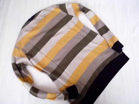 Pásikavé tričko uni v.m, m