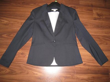 Tmavomodré sako h&m, h&m,40