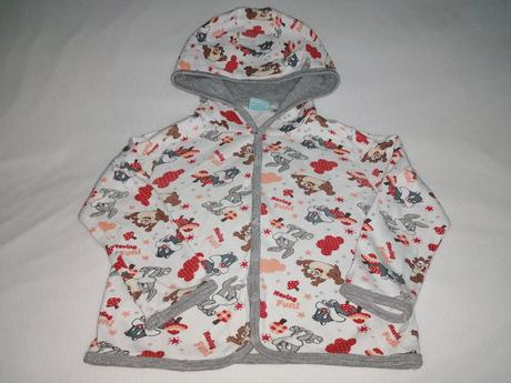 Mikinka na pukačky 86/92, disney,92